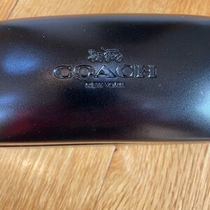Coach  Black Eyewear Case